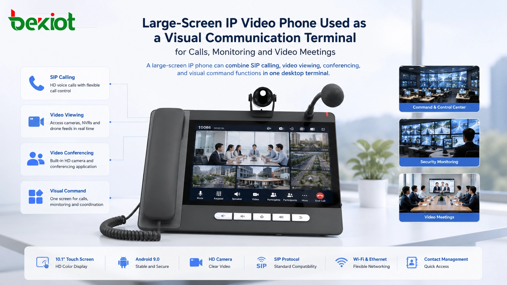 What Else Can a Large-Screen IP Phone Do Besides Making Calls?