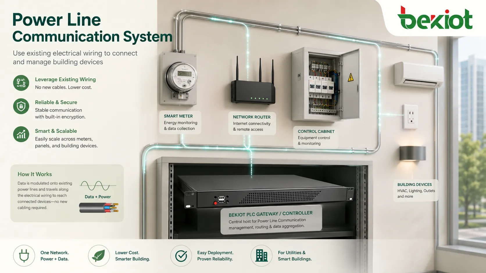 Power Line Communication: Reliability, Core Principles, and Use Cases