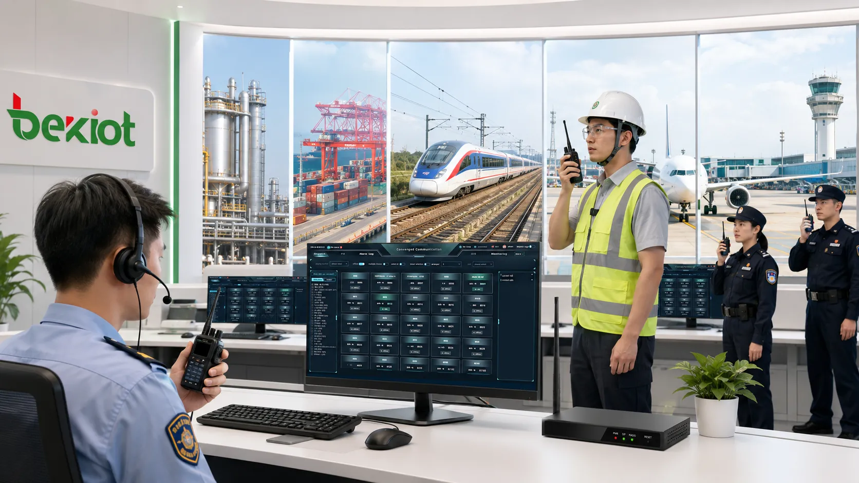 Public and Private Network Push-to-Talk Integration Solution