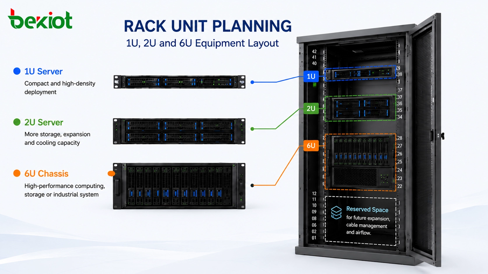 What Does U Mean in Server and Rack Deployment?