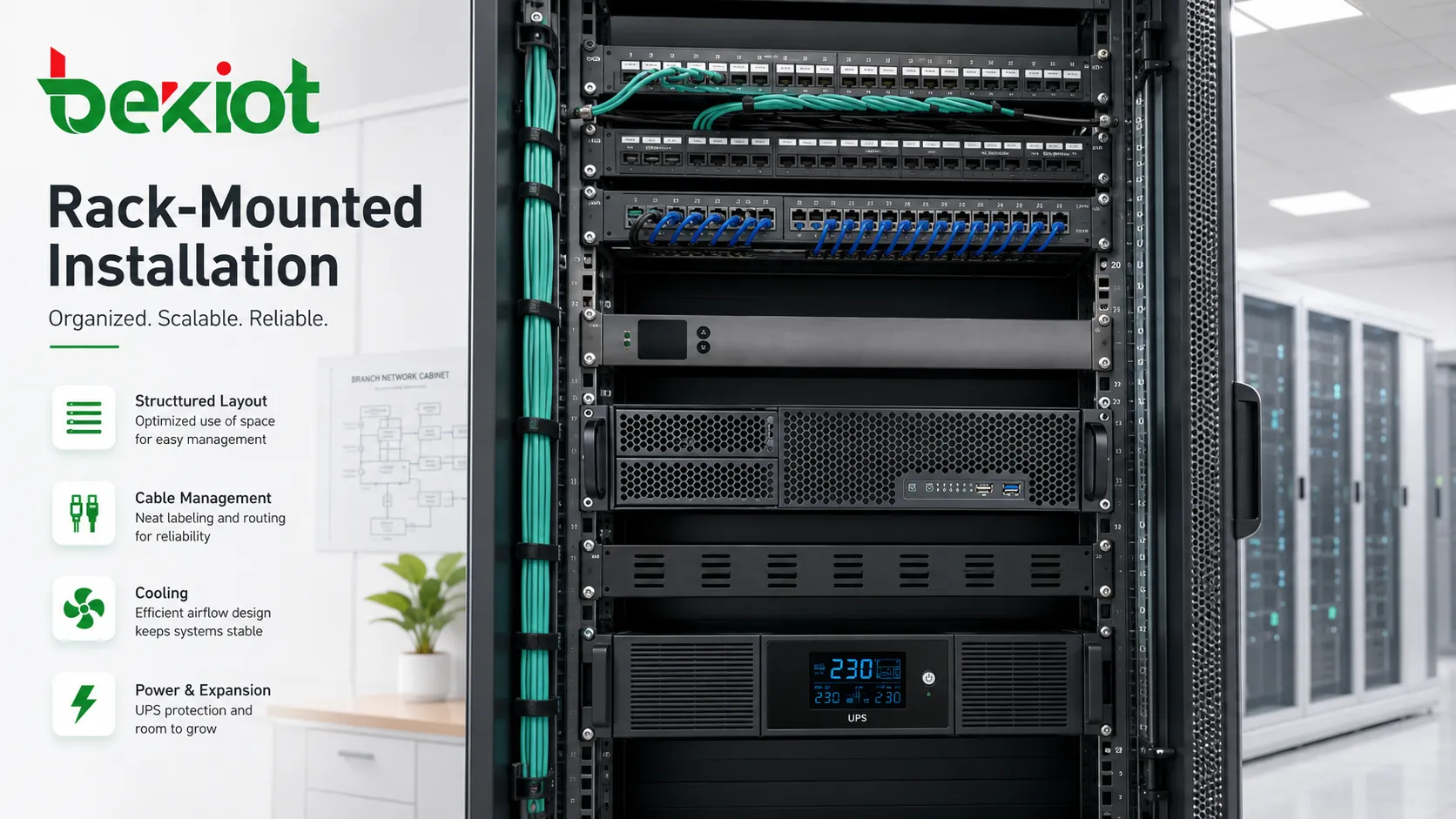 Which Fields Are Rack-Mounted Installations Deployed and Applied?