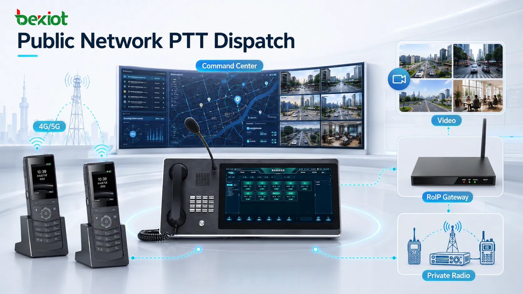 Self-Built Public Network PTT Solution