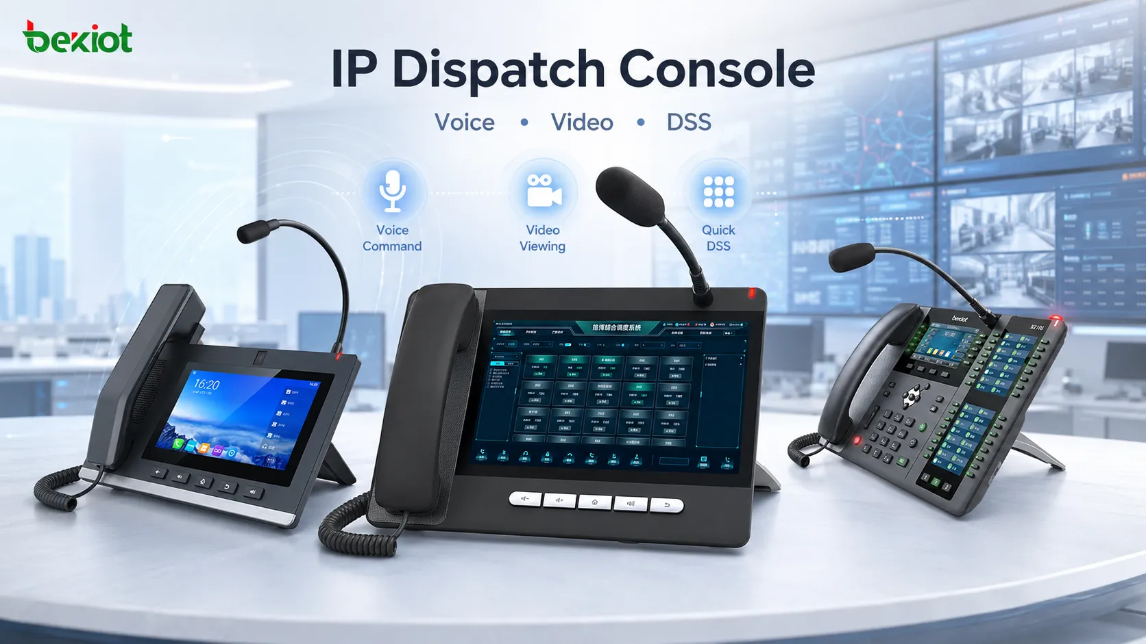 IP Phones Suitable for Dispatch Console Use
