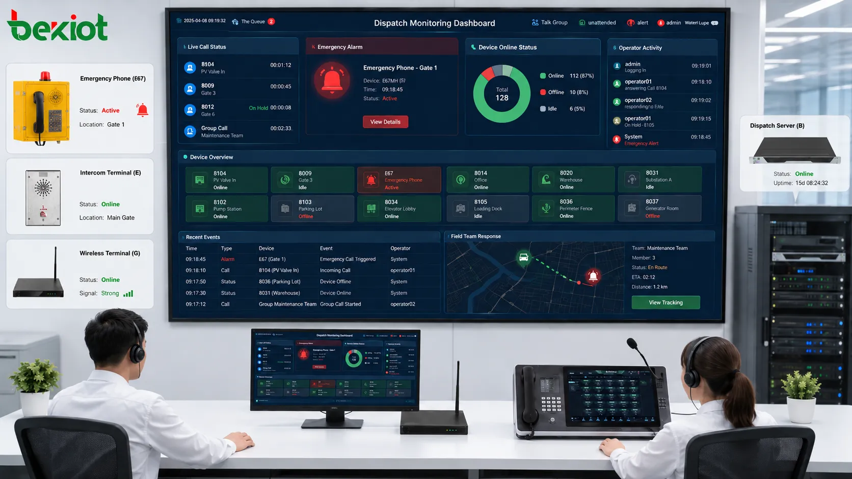 Detailed Analysis of Dispatch Monitoring Function and Applications
