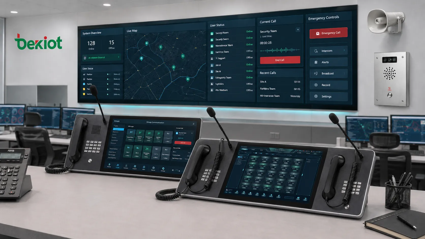 What Functions and System Values Does the Dispatch Console Possess?