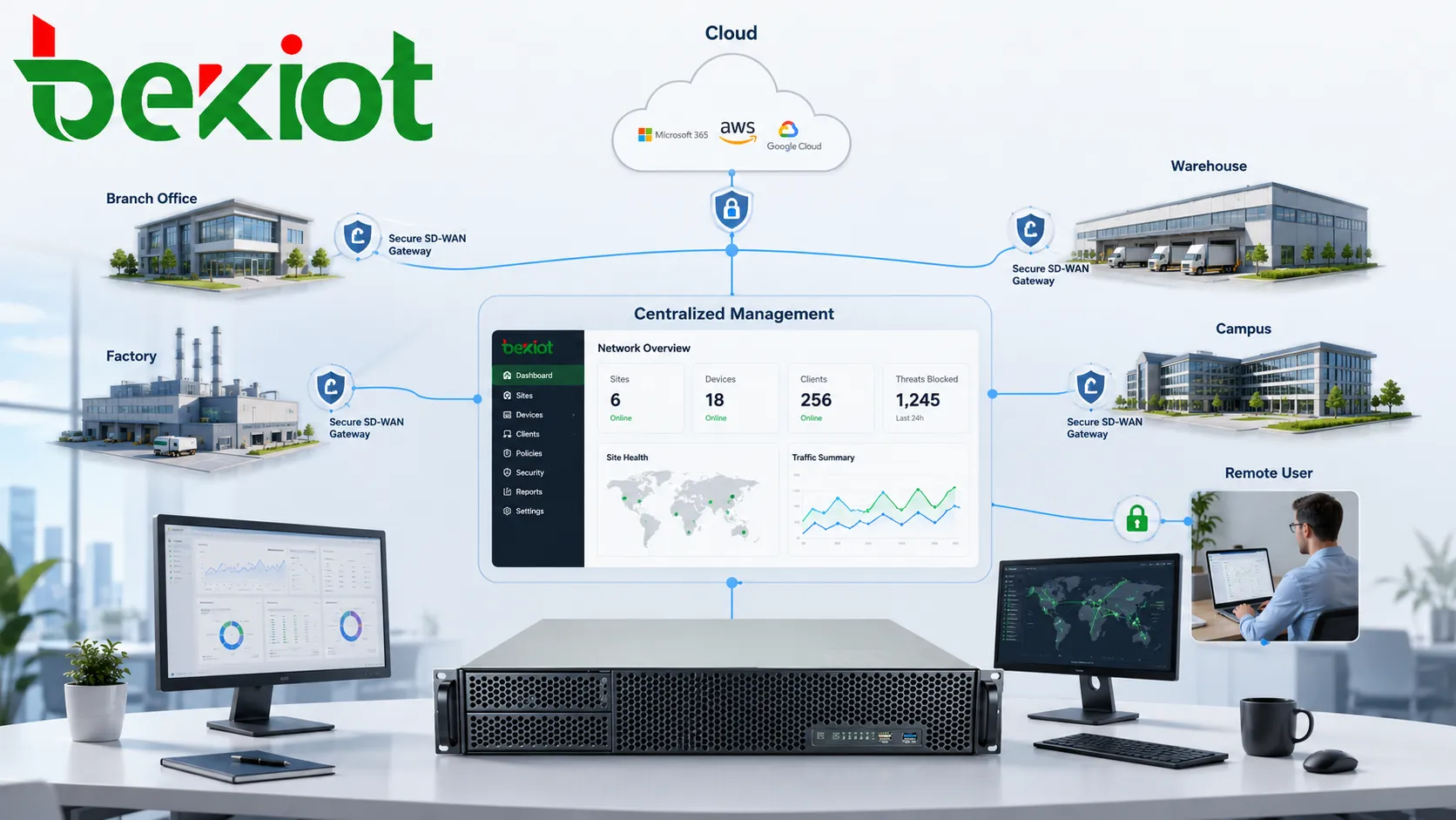 How to Fully Utilize the Powerful Functions of the Multi-Site Network?