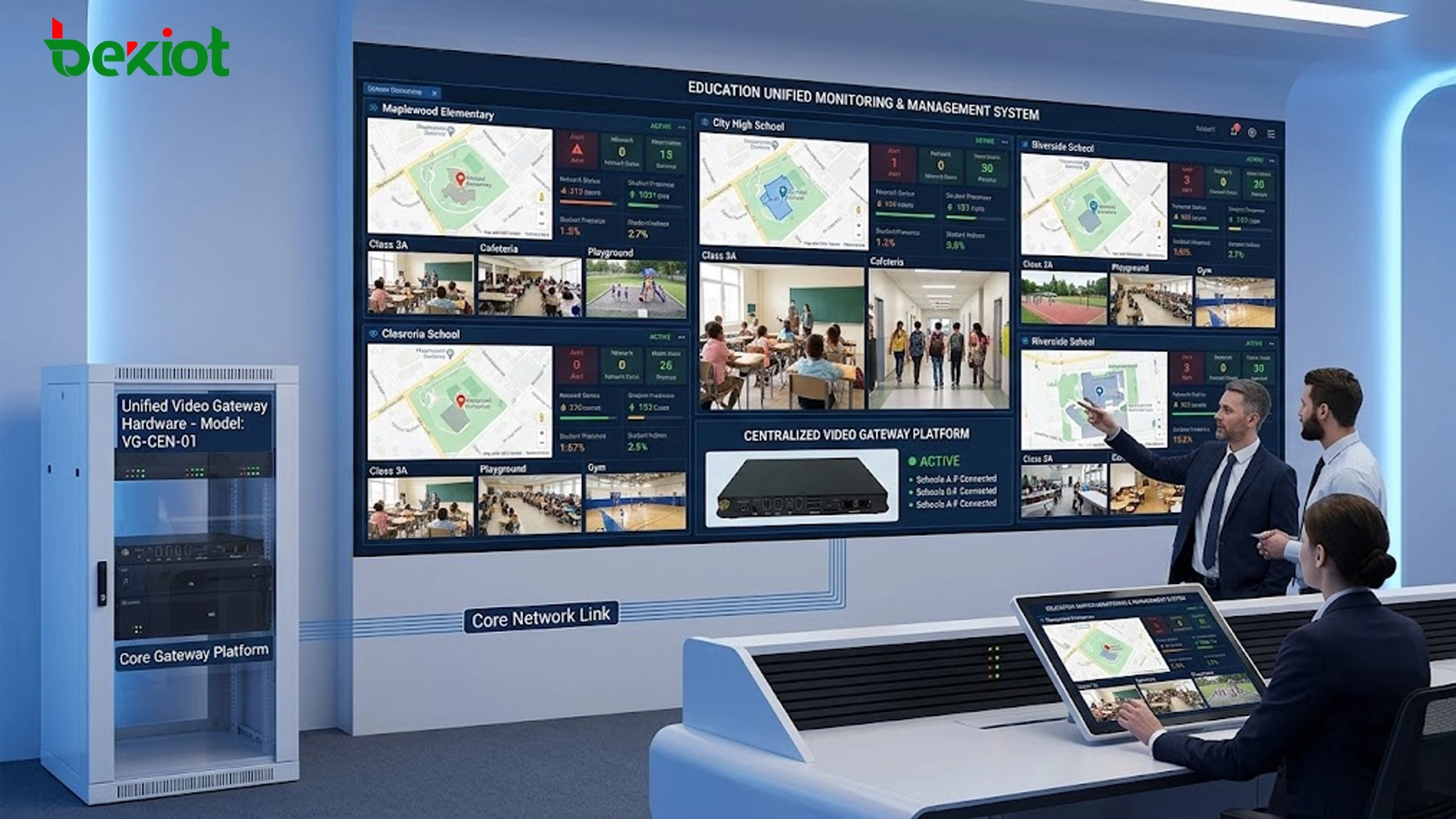 Education Bureau Video Networking and Monitoring Solution