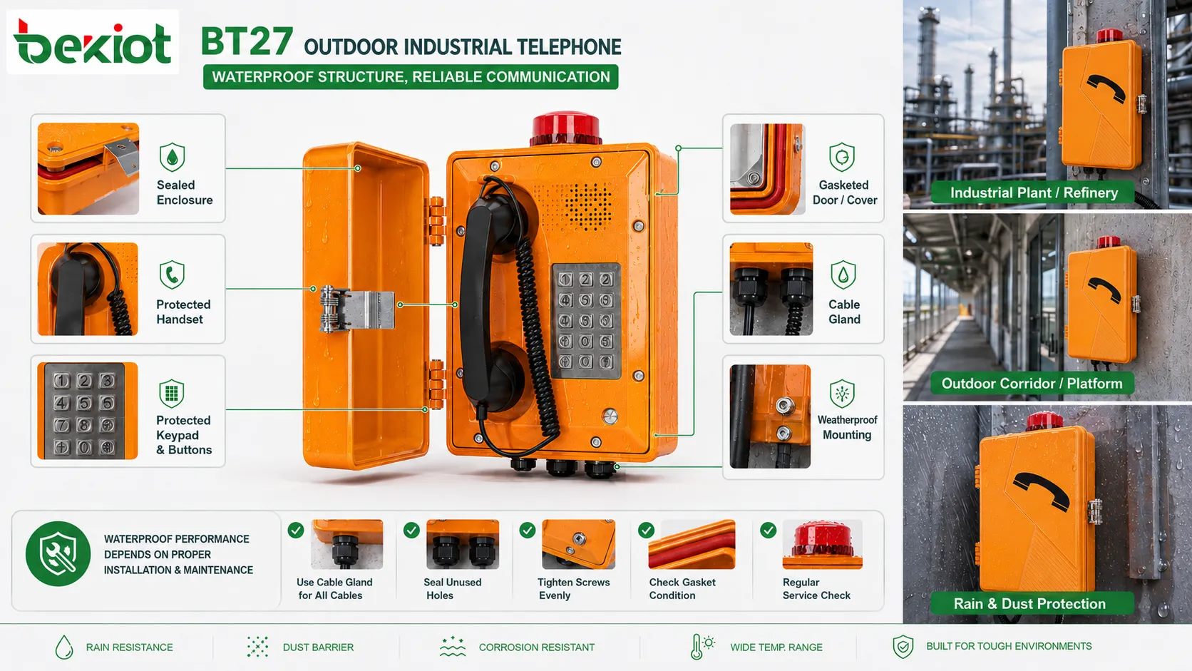 What characteristics do the communication devices used for outdoor operations possess?