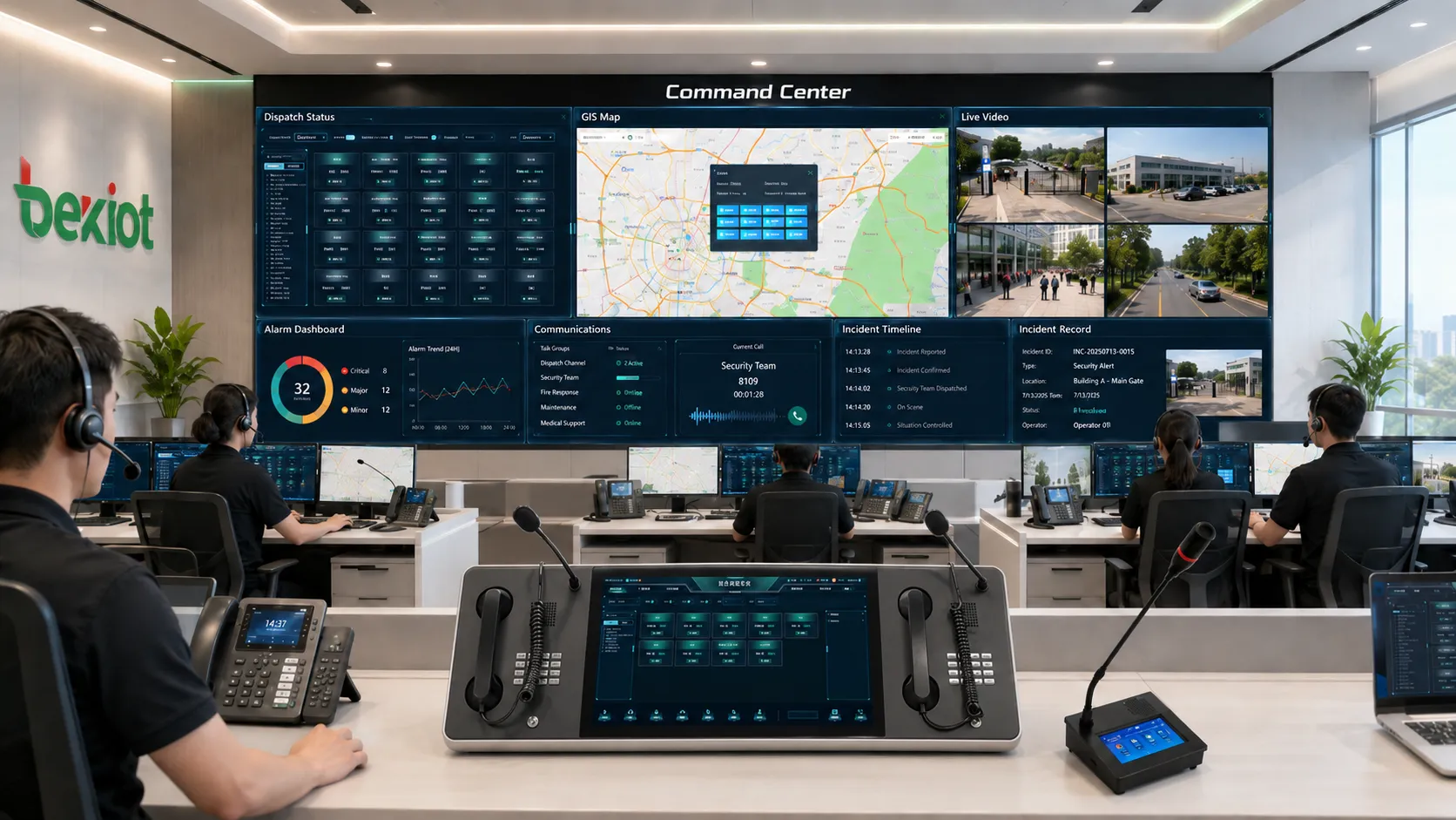 The value and application areas of the command center