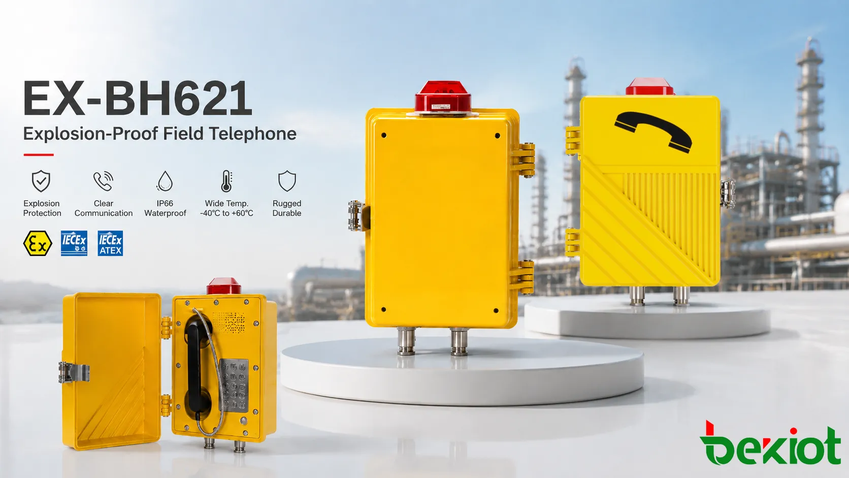 What Is the Design Principle of the Explosion-Proof Structure for the Telephone?