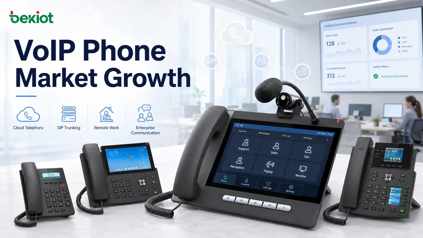 Why Is the VoIP Phone Market Growing Across Modern Enterprises?