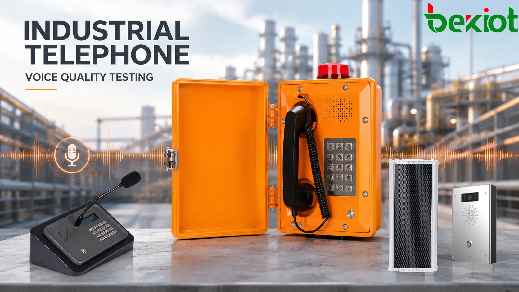 How Can Voice Quality Tests Be Conducted for Industrial Telephones?