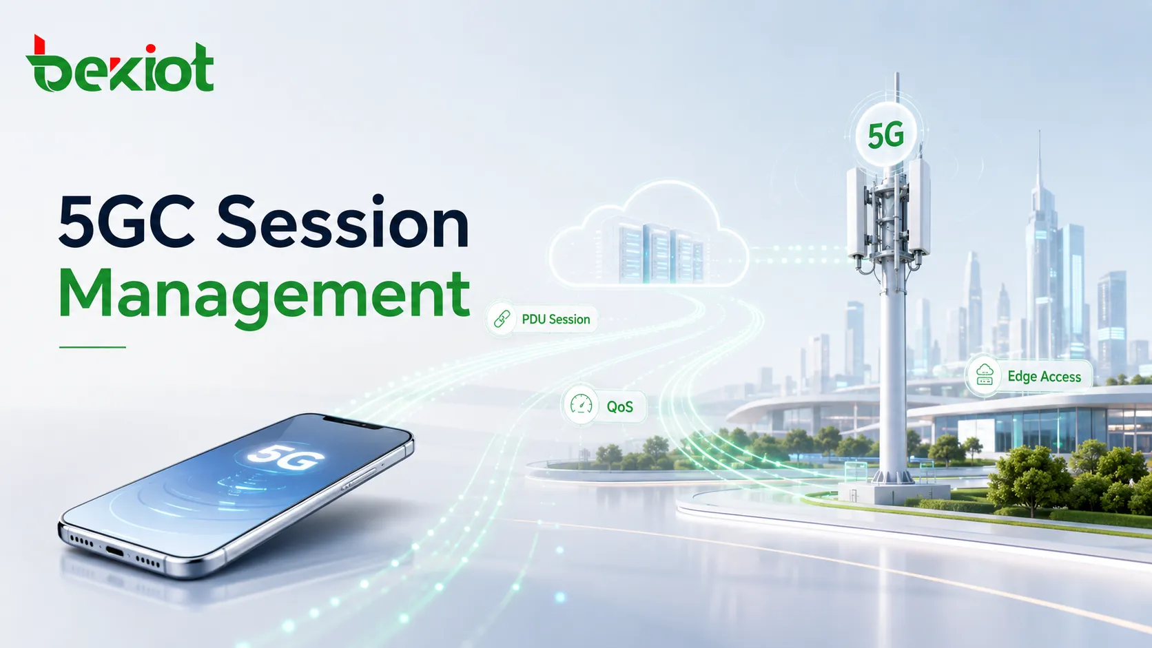 How Does 5GC Session Management Control PDU Sessions, QoS and Edge Access?