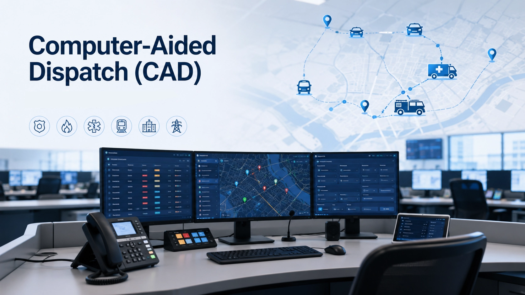 What Is Computer-Aided Dispatch (CAD) and How Does It Work?