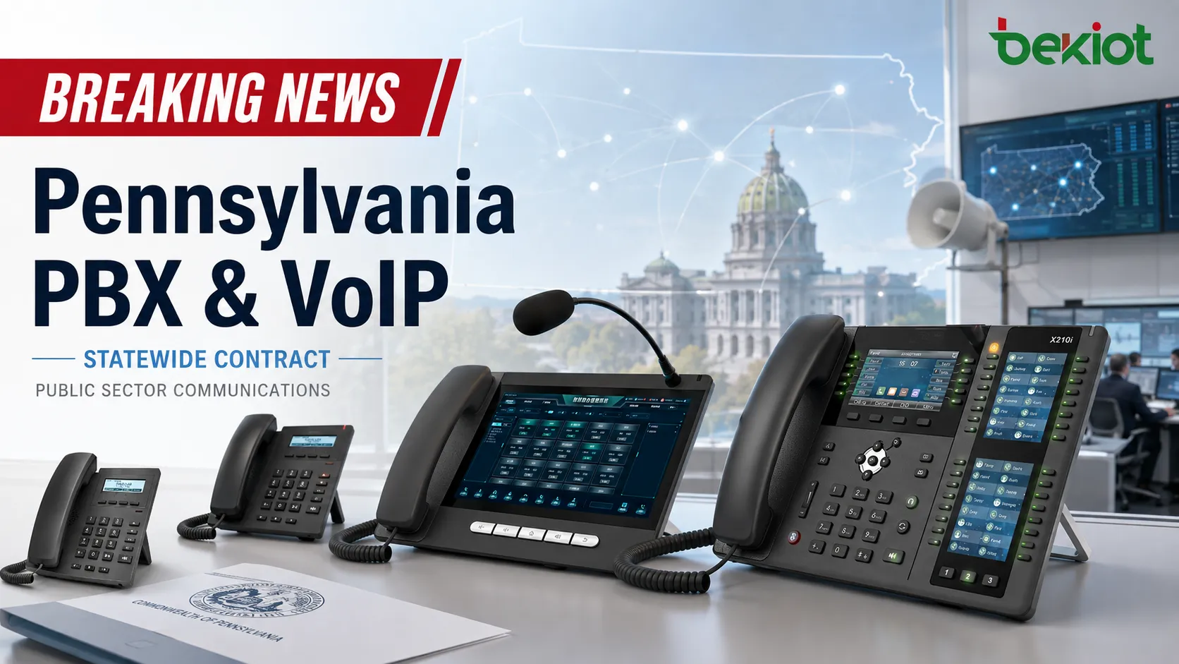 Breaking News: ConnX has secured a PBX and VoIP contract in Pennsylvania