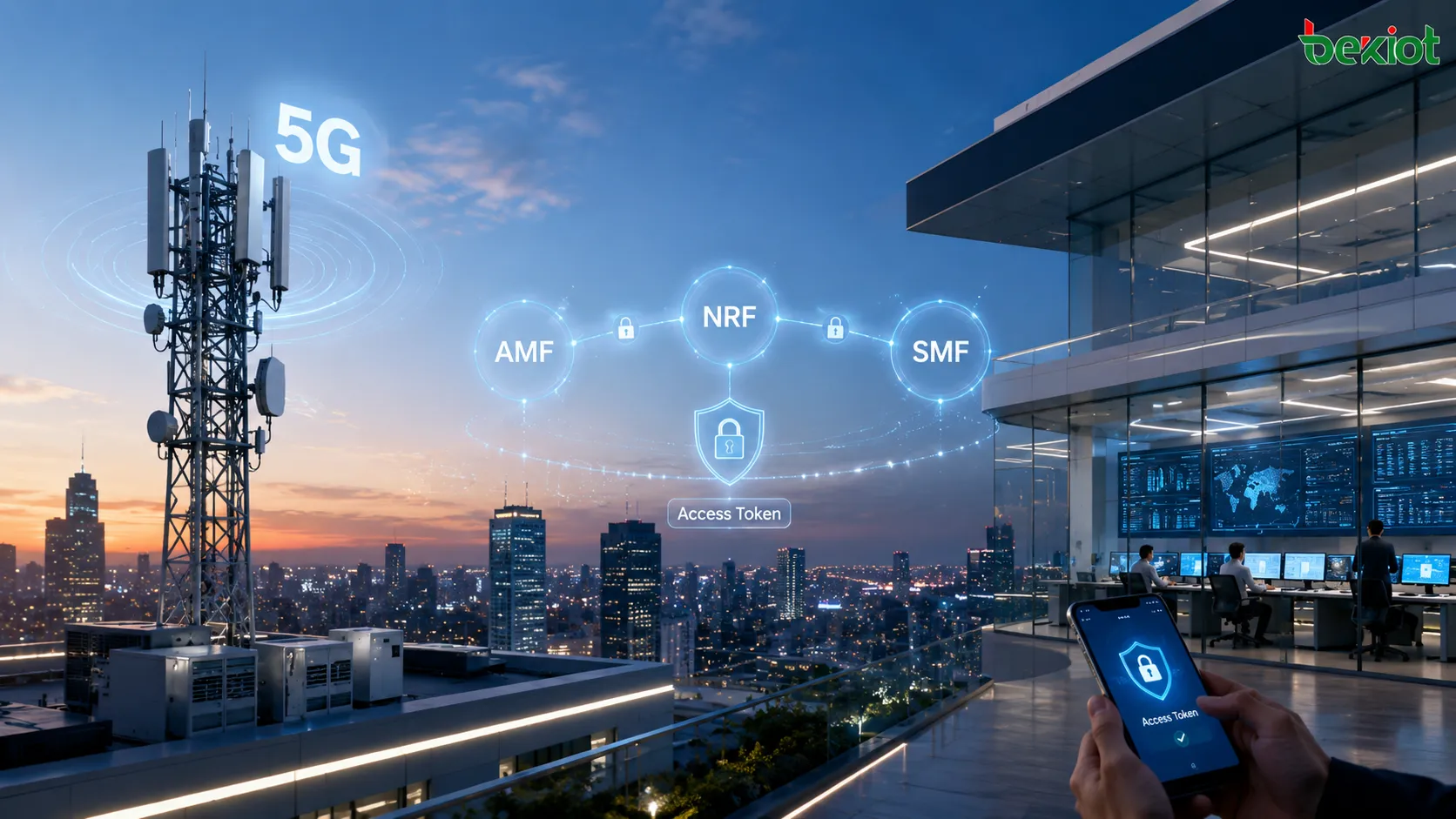 NRF-Based SBI Authorization in 5GC