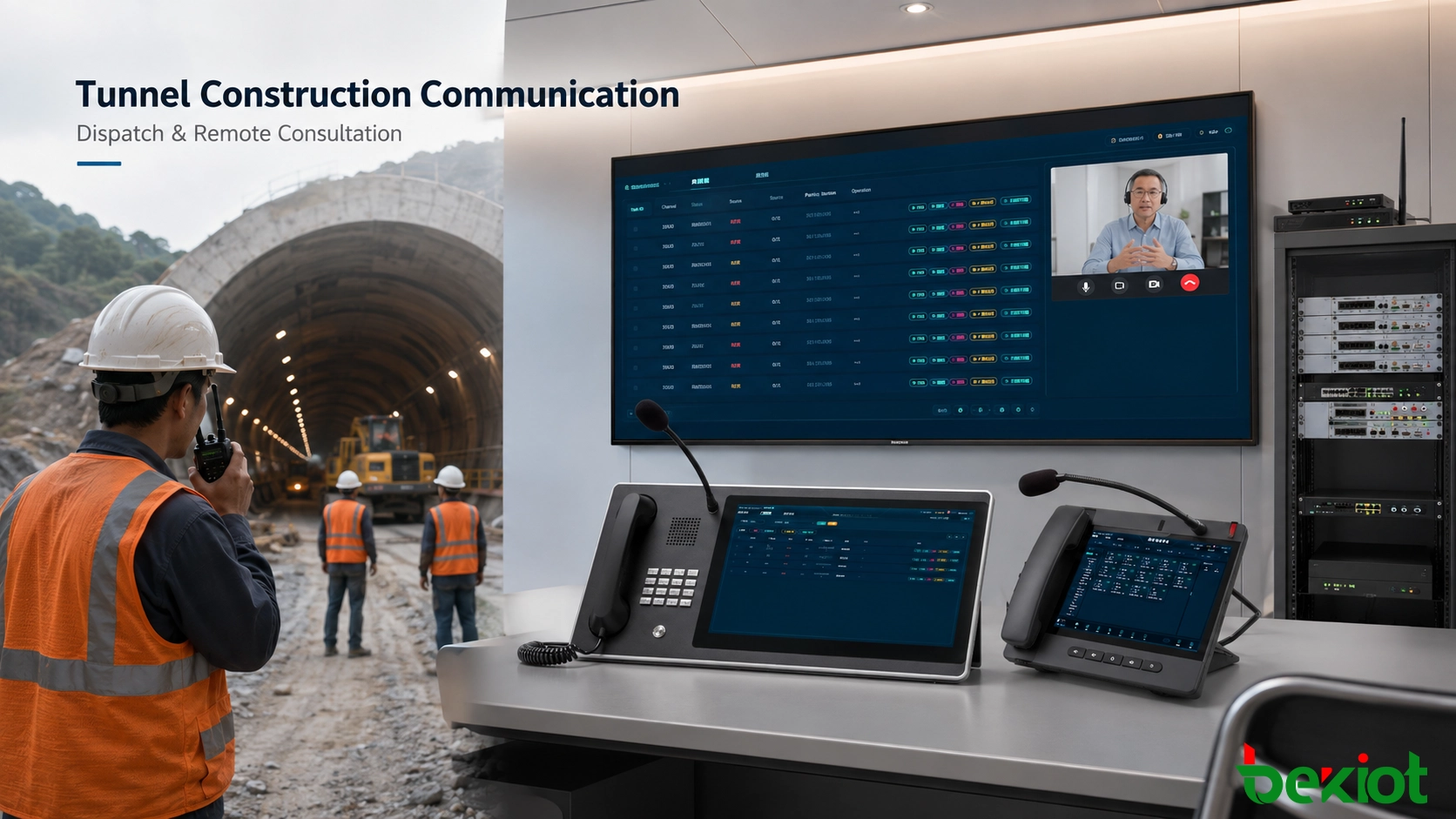 Mobile Command Vehicle Converged Communication Solution for Emergency Response