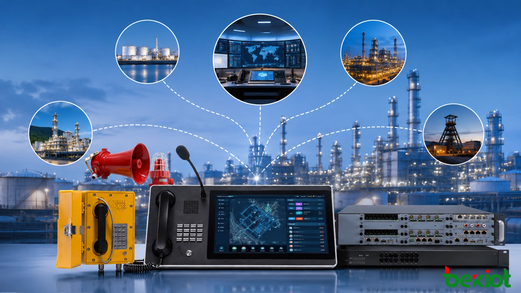 How to Centrally Manage Explosion-Proof Telephones Across Multiple Industrial Sites?