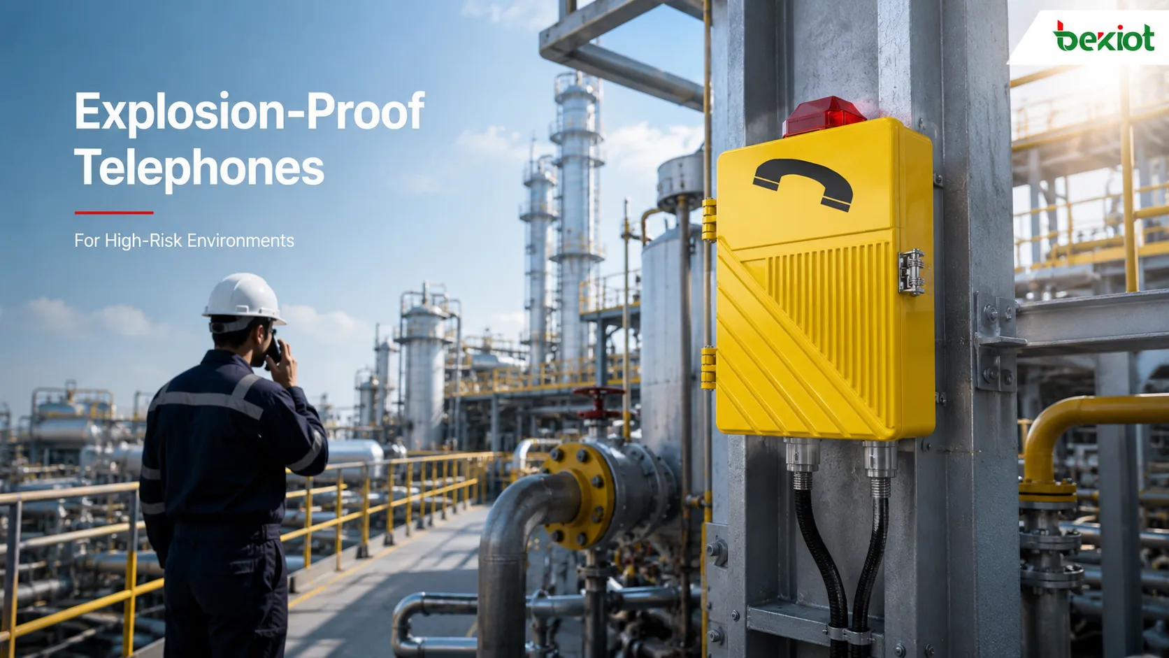 Why Are Explosion-Proof Telephones Suitable for High-Risk Working Environments?