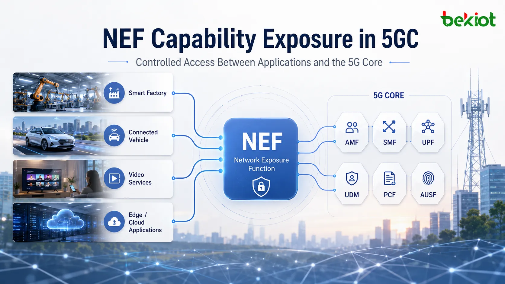 How NEF Exposes Network Capabilities in 5GC?