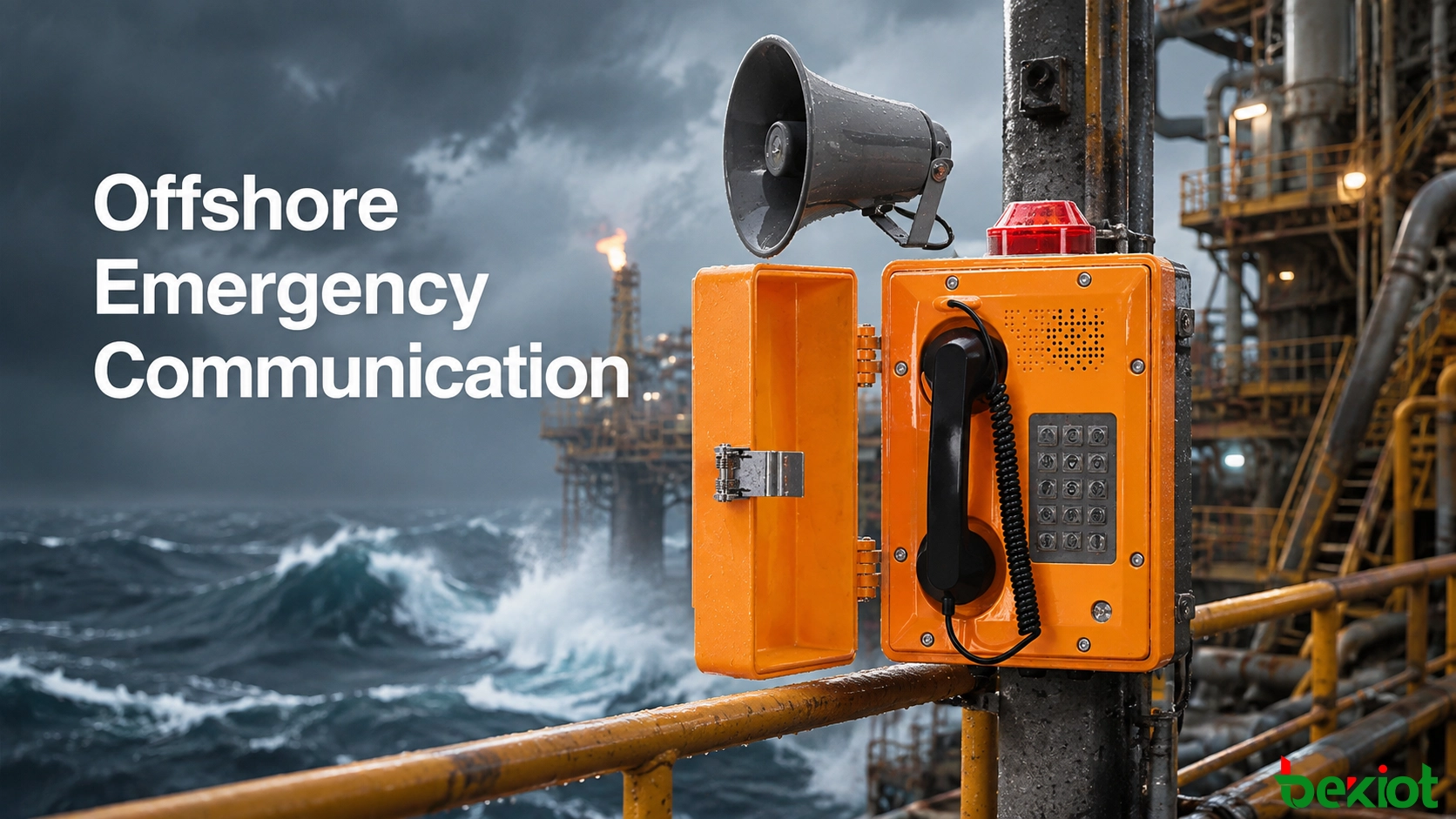 Offshore Platform Emergency Communication Solution