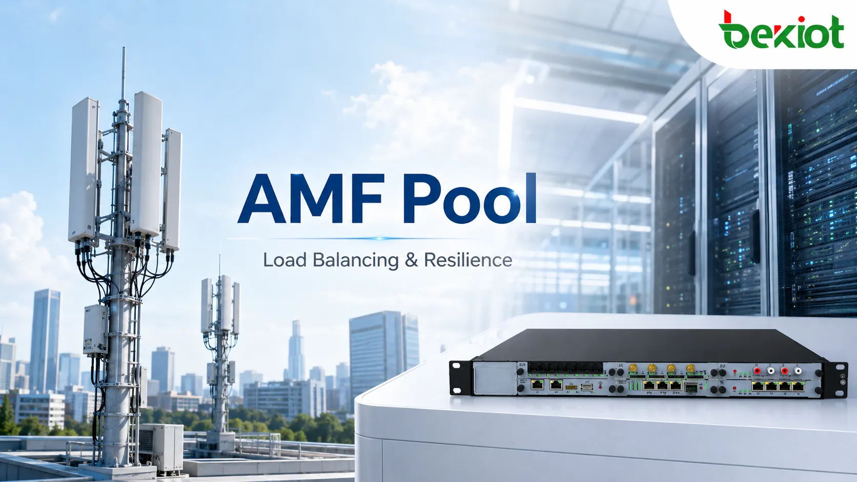 How Does an AMF Pool Provide Load Balancing and Resilience?