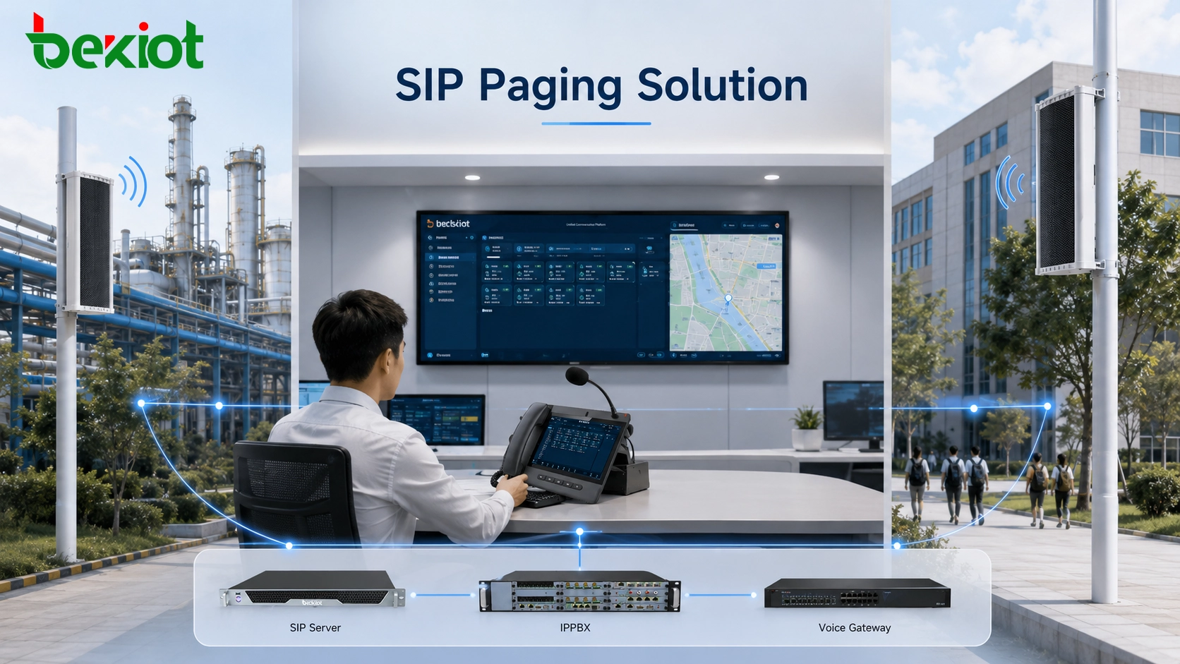SIP Column Speaker Integration Guide: Building a Compatible IP Paging Solution