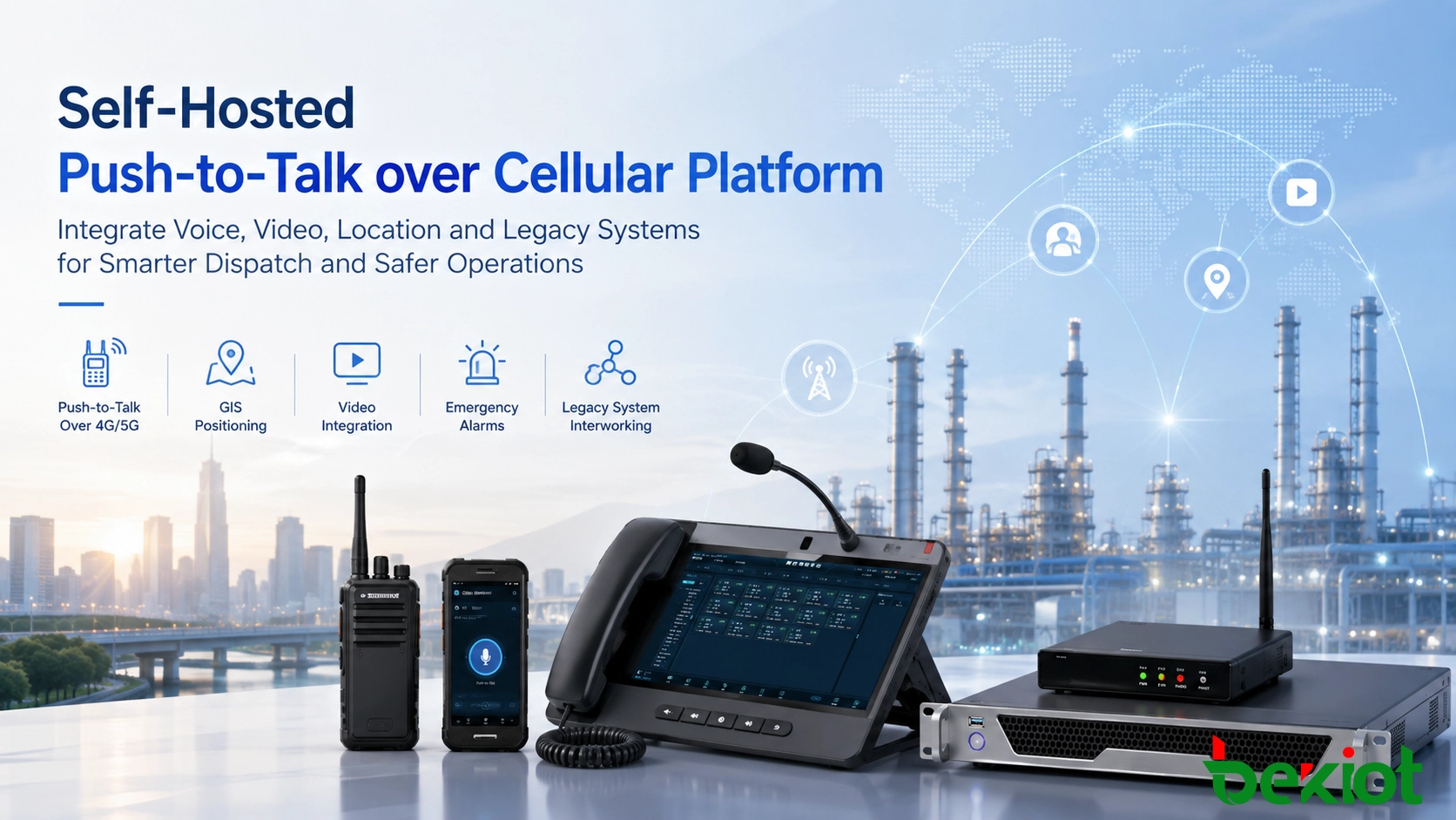 Self-Hosted Push-to-Talk over Cellular Platform: Architecture, Benefits and Integration Strategy