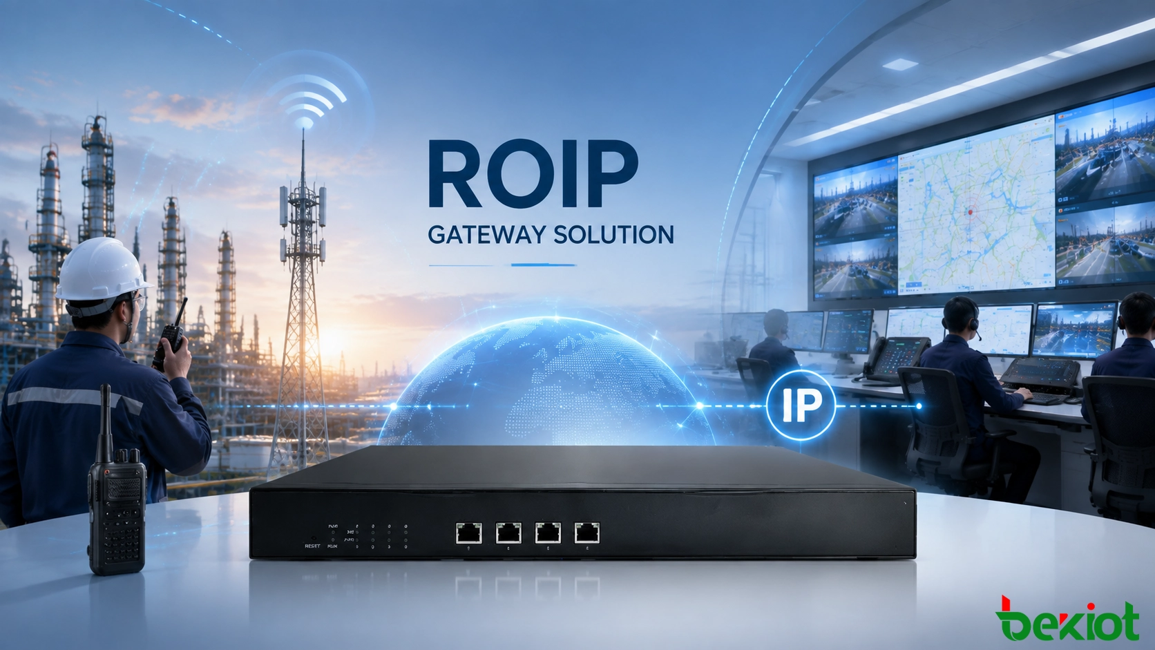 How to Build a ROIP Gateway Communication System for Unified Radio and IP Networks