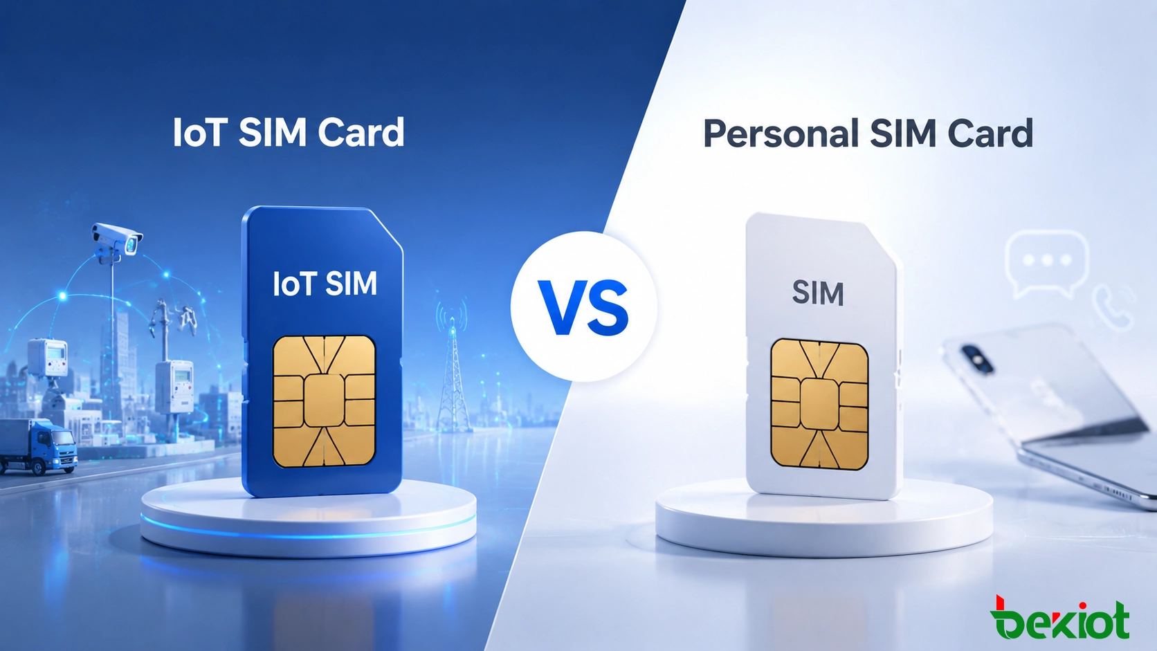 IoT SIM Card vs Personal SIM Card: Enterprise Connectivity Guide