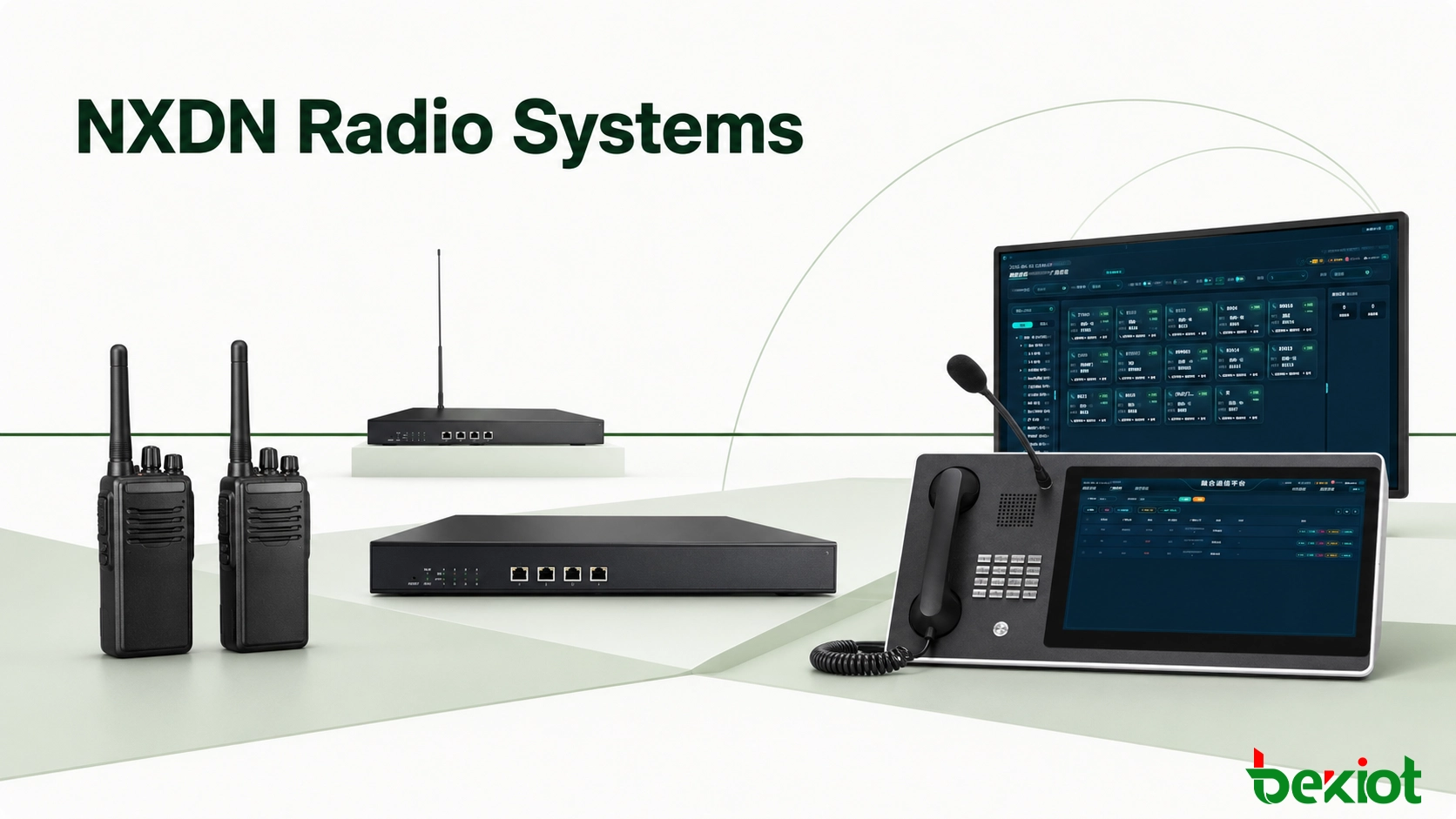 How NXDN Digital Radio Networks Support Private Communications