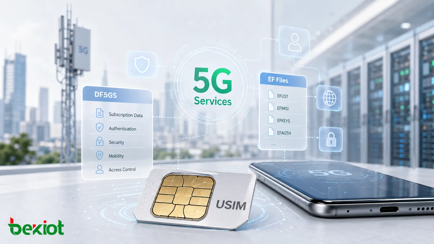 Why Does the USIM Need New Services and EF Files for 5G?