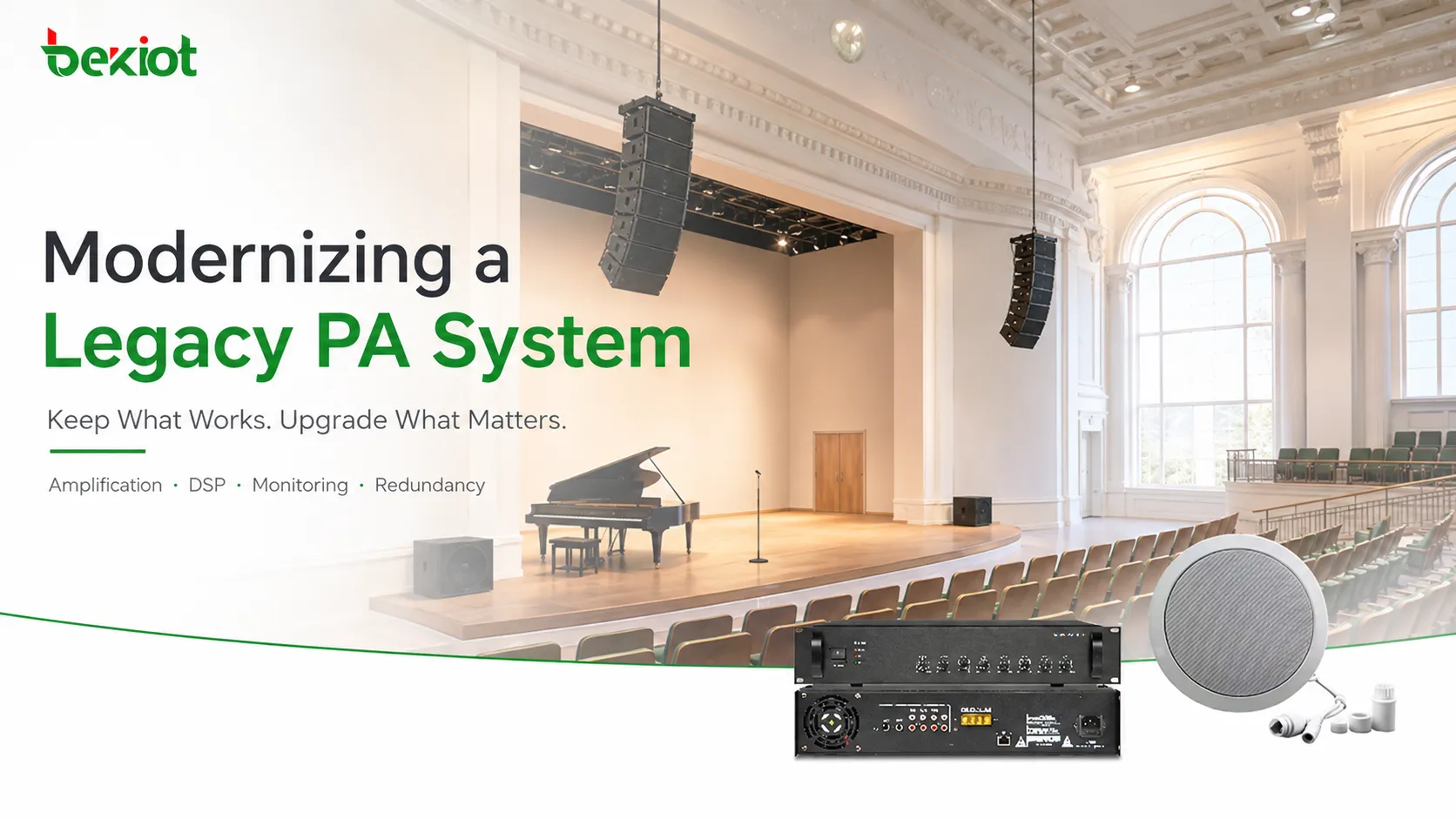 Does a Legacy PA System Always Need a Full Replacement?