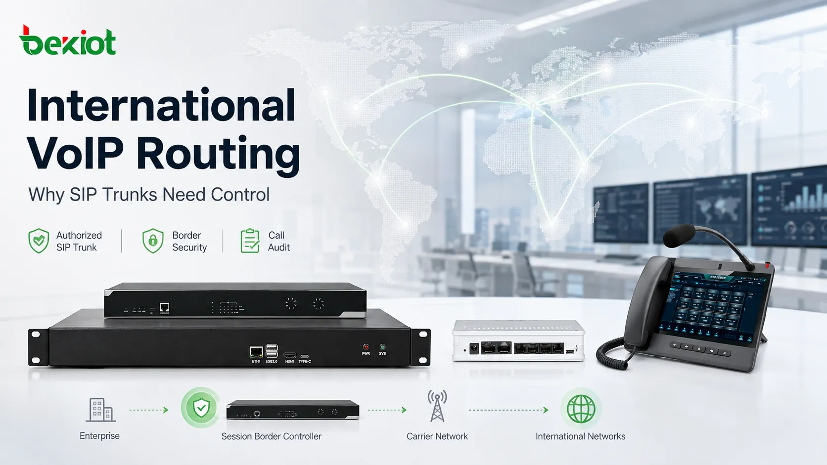 Why Must International VoIP Keep SIP Trunk Routing Under Control?