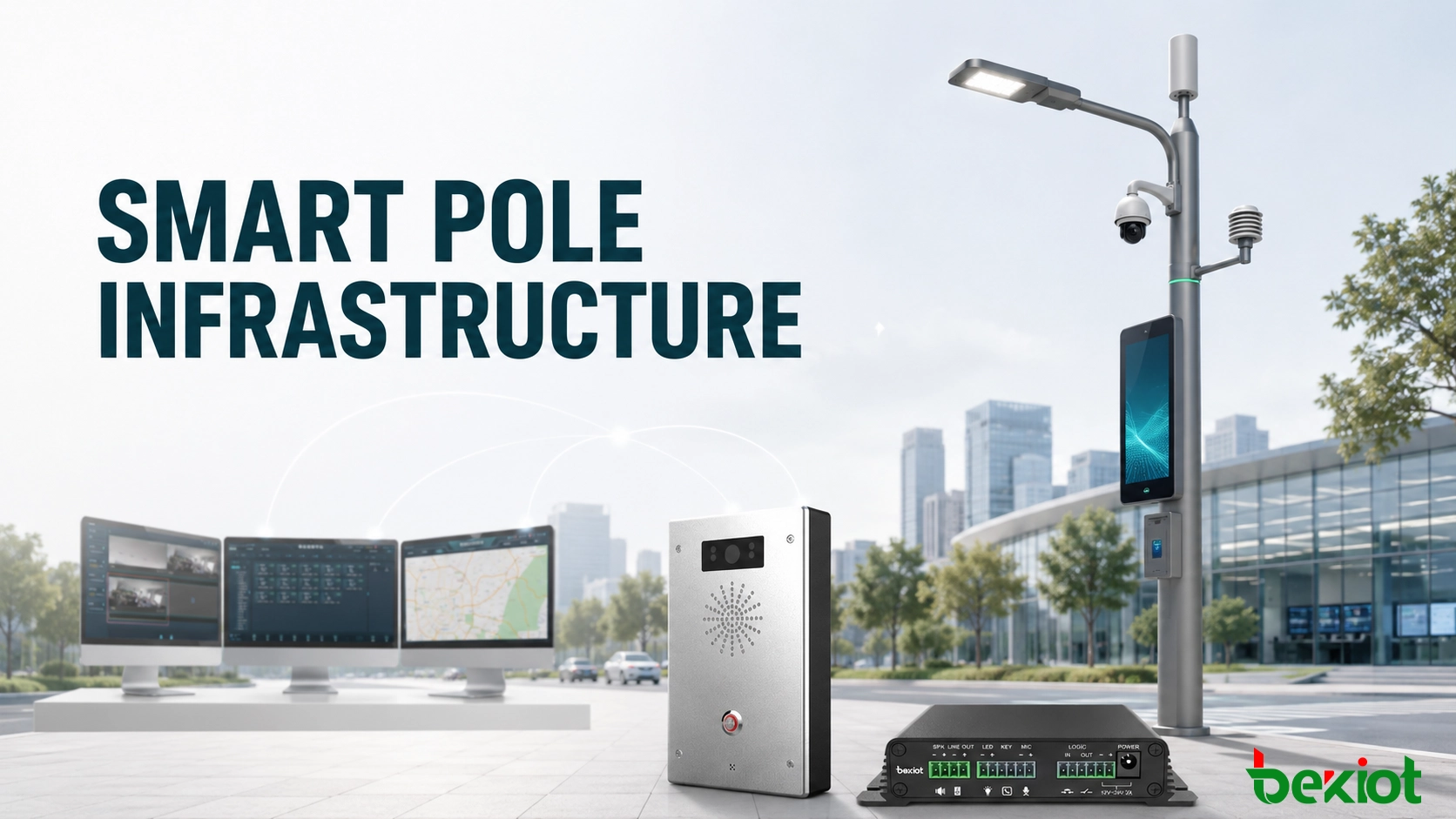 How to Build a Shared Urban Edge with Smart Street Poles