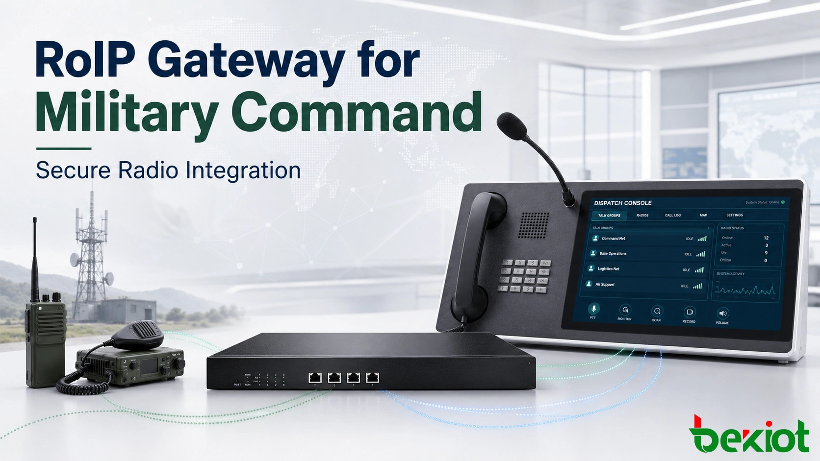 RoIP Gateway for Military Command Communications: A Practical Radio Integration Solution