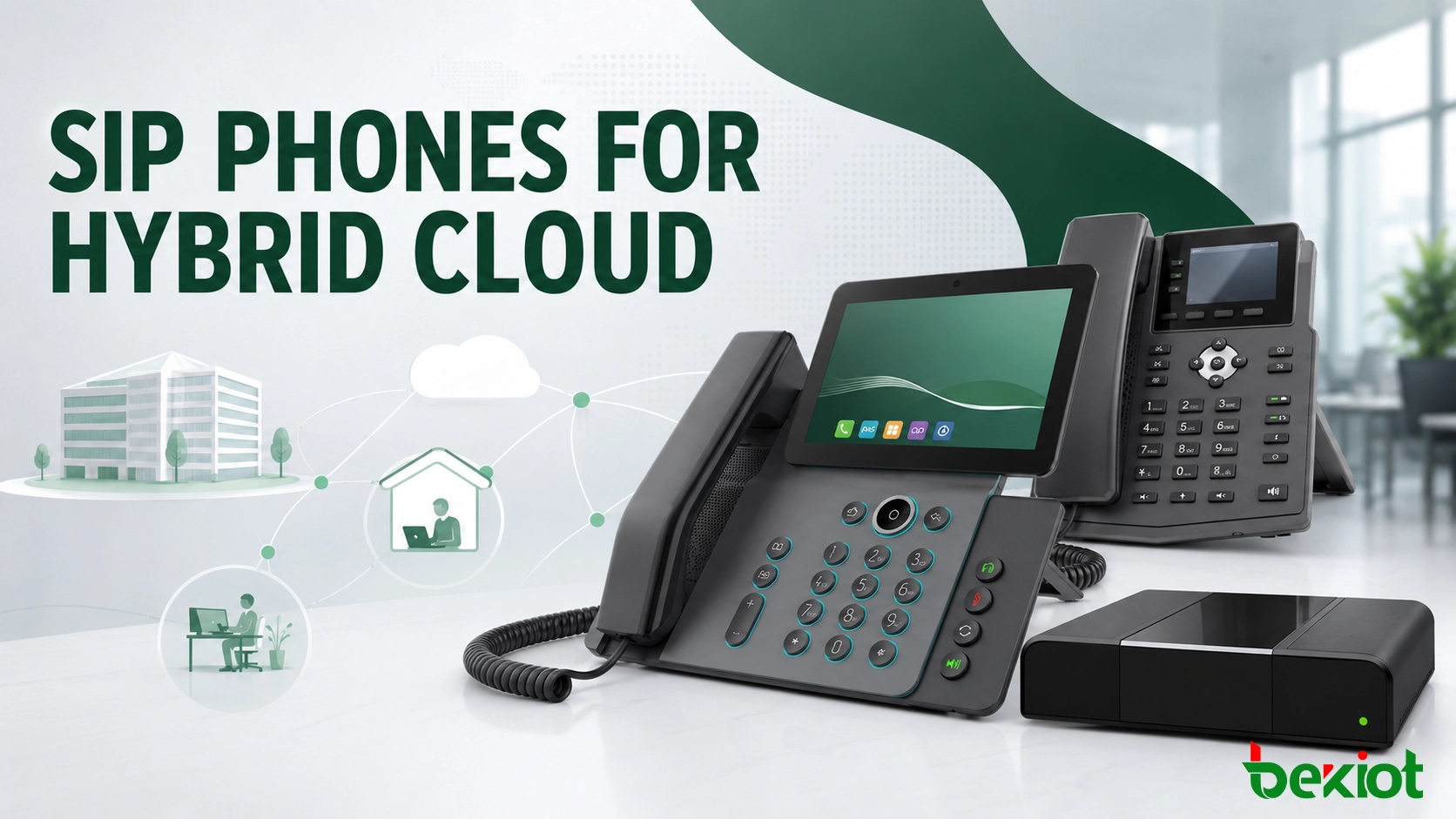 How SIP Phones Support Hybrid Cloud Communications