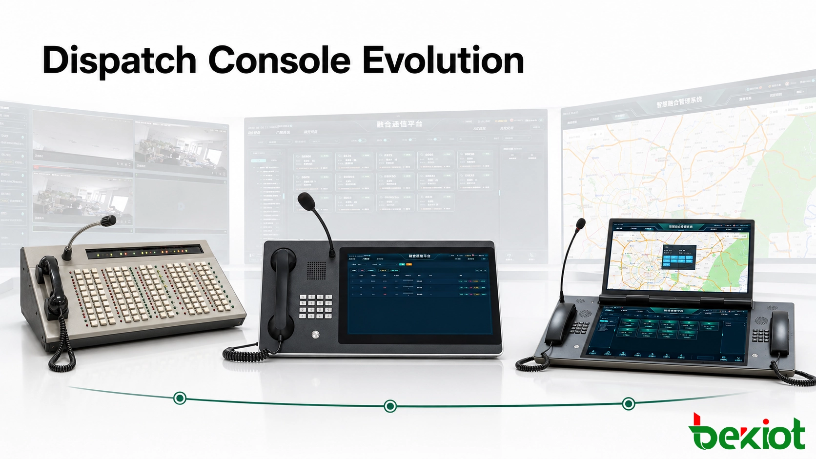 How Dispatch Consoles Evolved: Three Generations of Operator Workstations