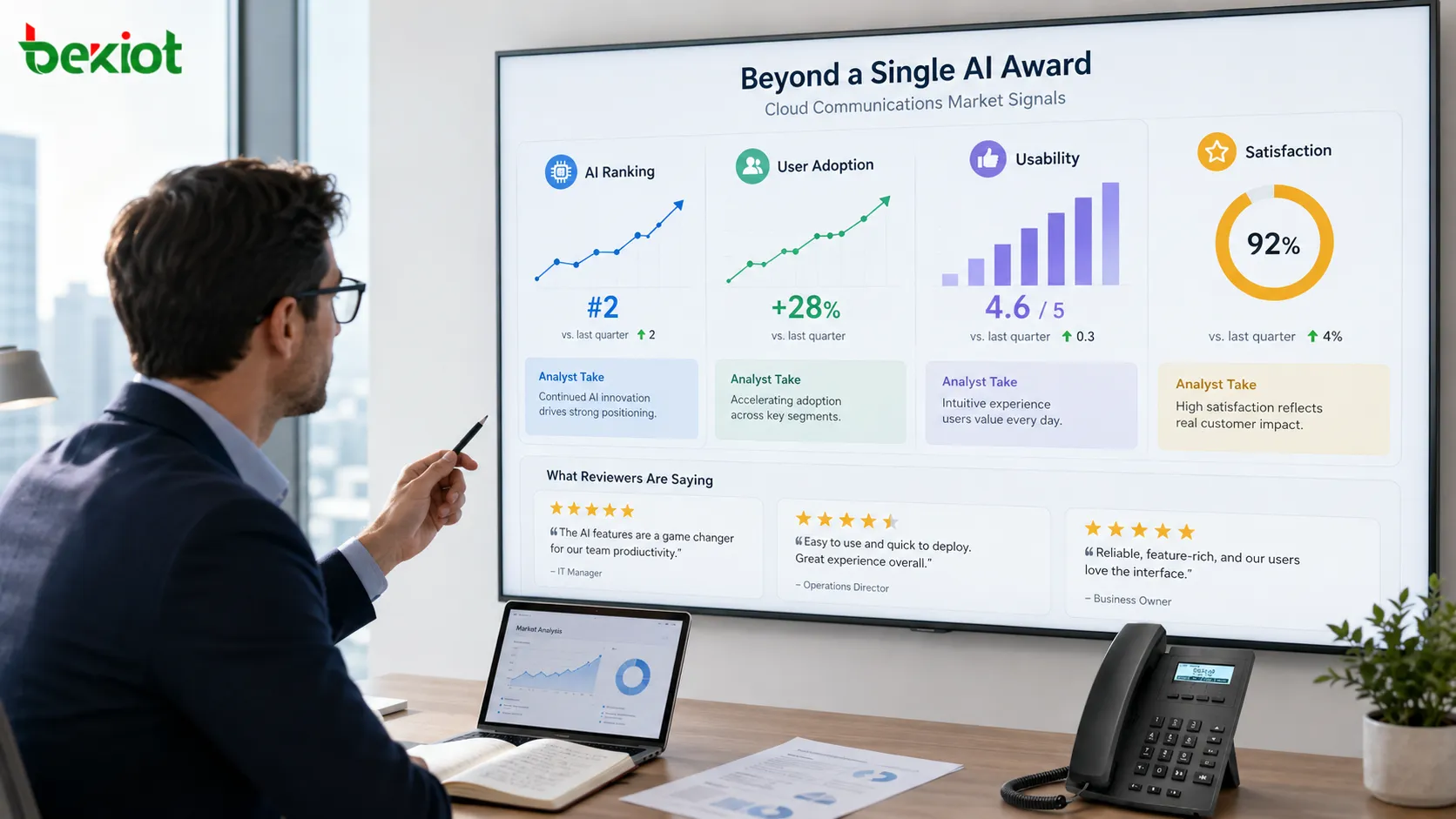 Crexendo Fall 2026 G2 results highlighting AI rankings, UCaaS user adoption and changing cloud communications buying signals