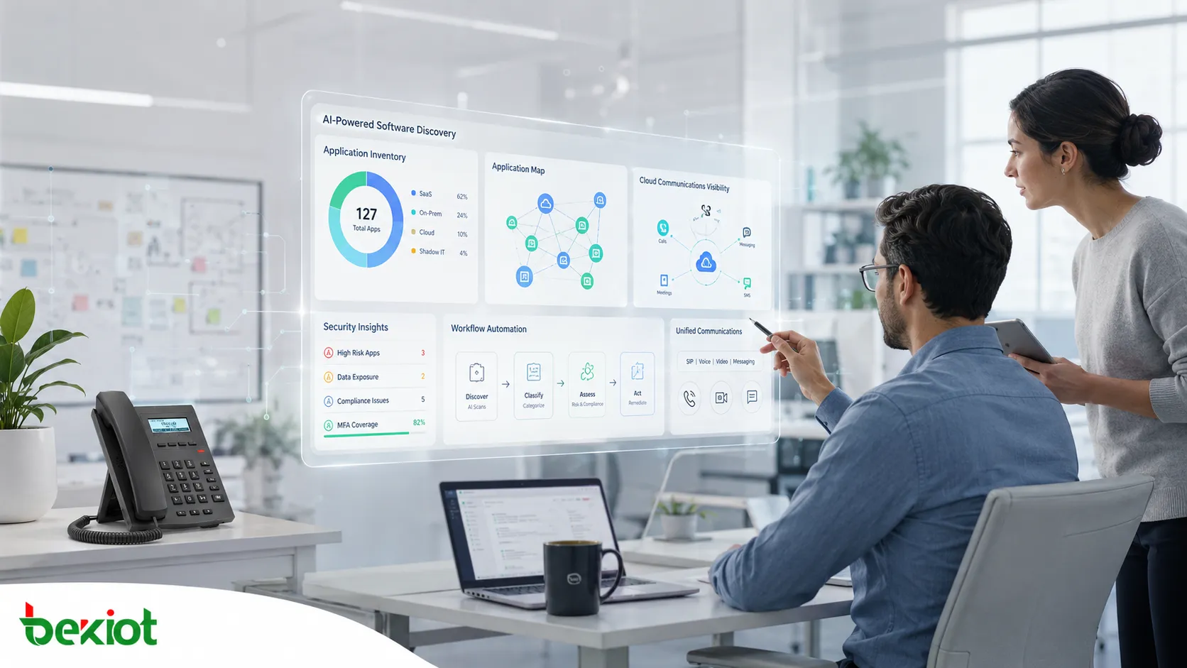 Enterprise UCaaS evaluation framework comparing AI workflow value, user adoption, usability, integration, governance and communications reliability