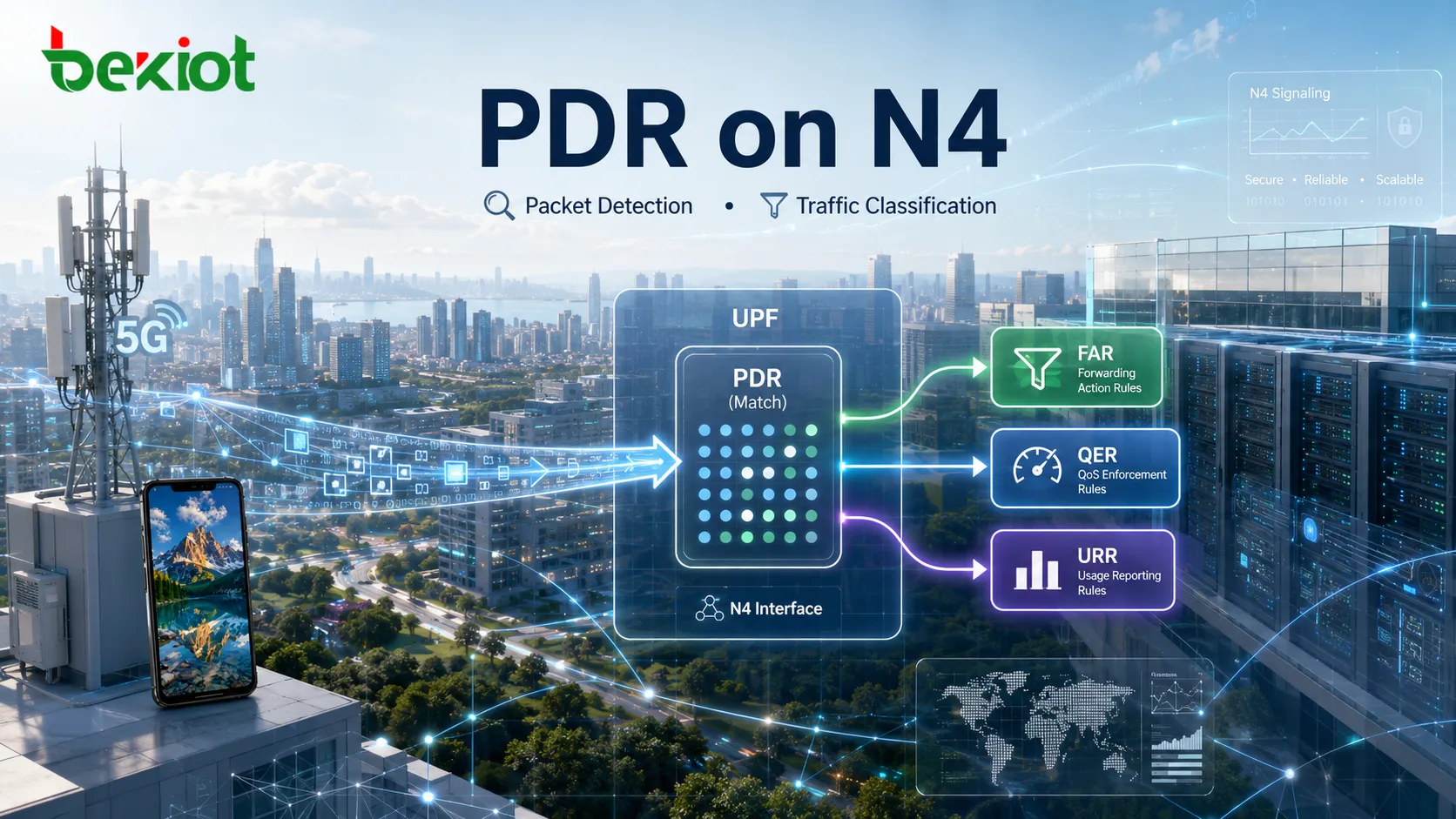 How Does a PDR Detect and Classify Packets on the N4 Interface?