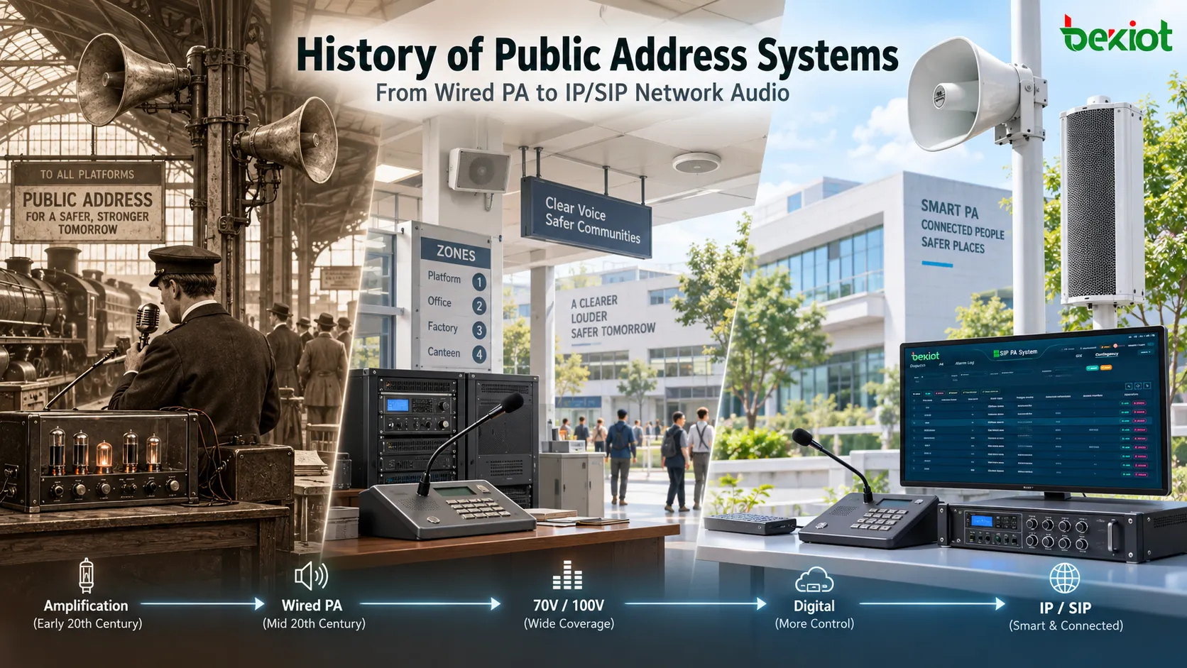 The History of Public Address Systems in China and Worldwide