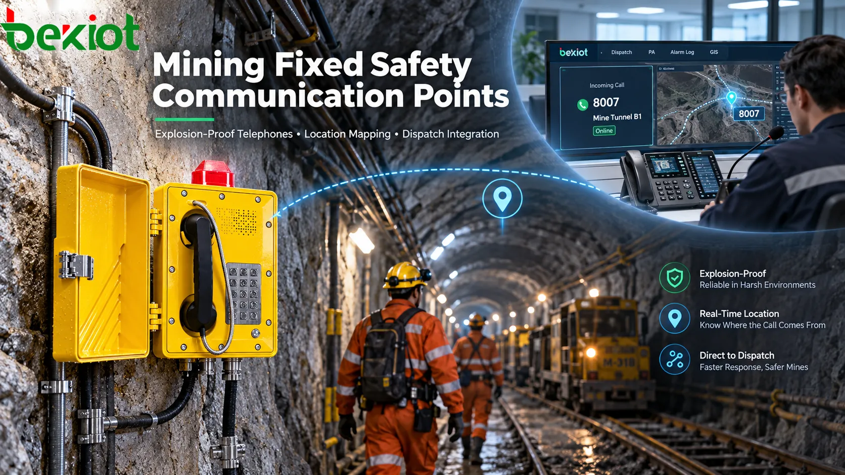 How Do Mining Explosion-Proof Telephones Support Safe Communications for Mine Workers?