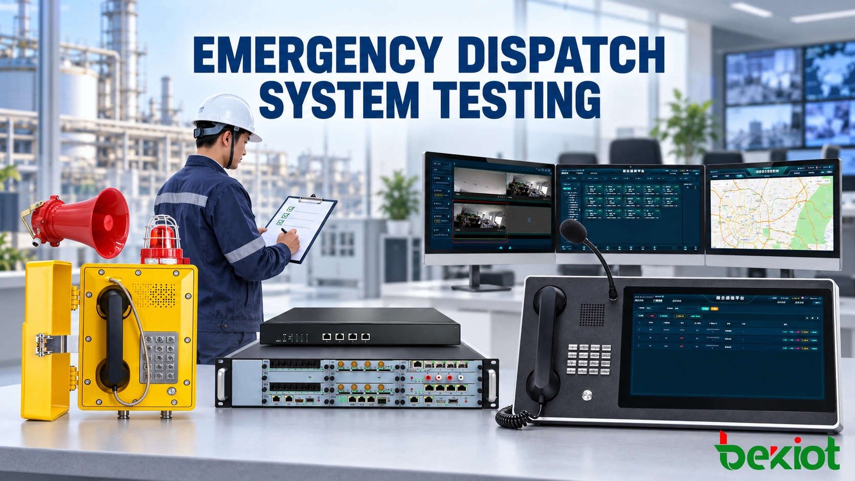 How to Test an Emergency Command and Dispatch System Before Handover