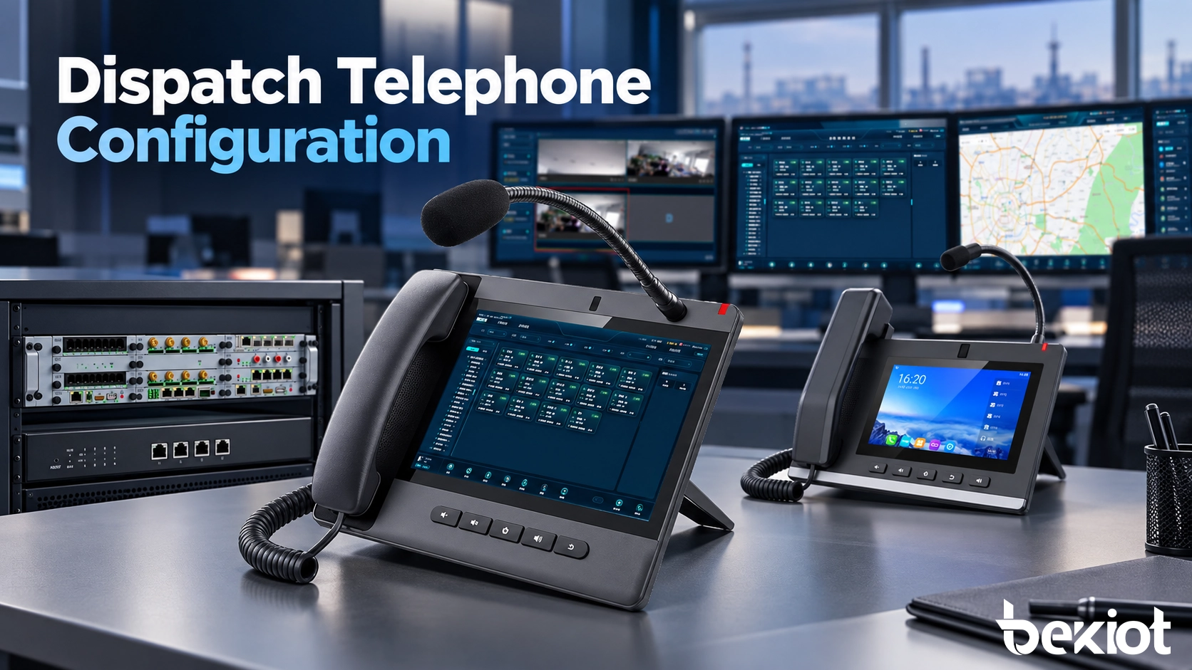 How Should a Dispatch Telephone Be Configured for Control Room Operations?