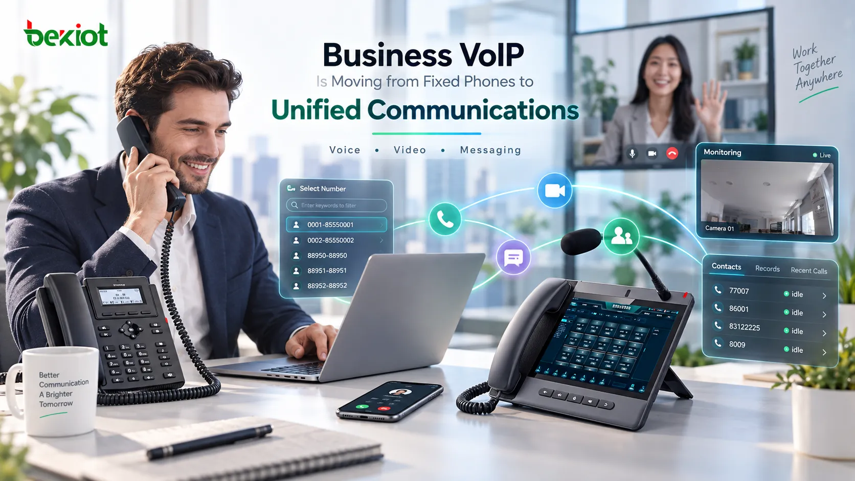 Business VoIP Is Moving from Fixed Phones to Unified Communications Platforms
