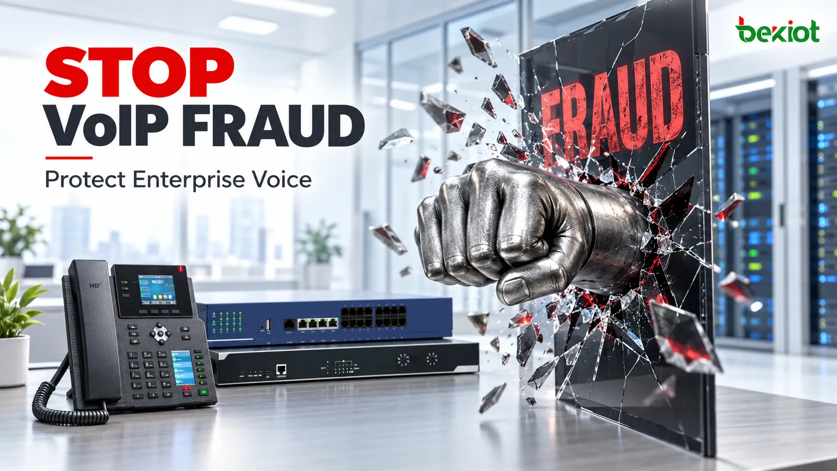 Beware of VoIP Fraud: How Can VoIP Phone Systems Keep Communications Secure?