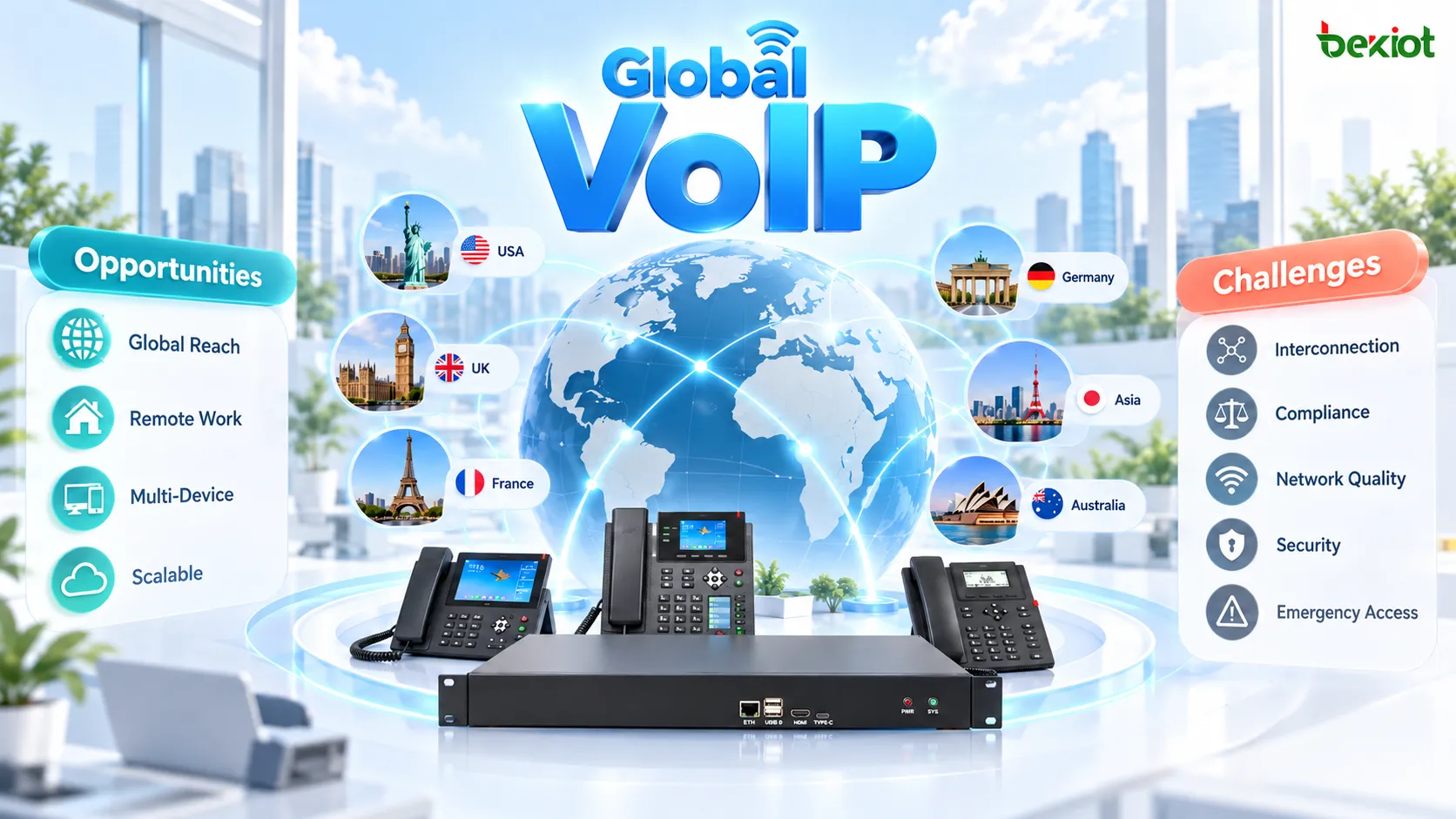 Going Global: What Can VoIP Make Easier for Businesses, and Where Are Its Limits?
