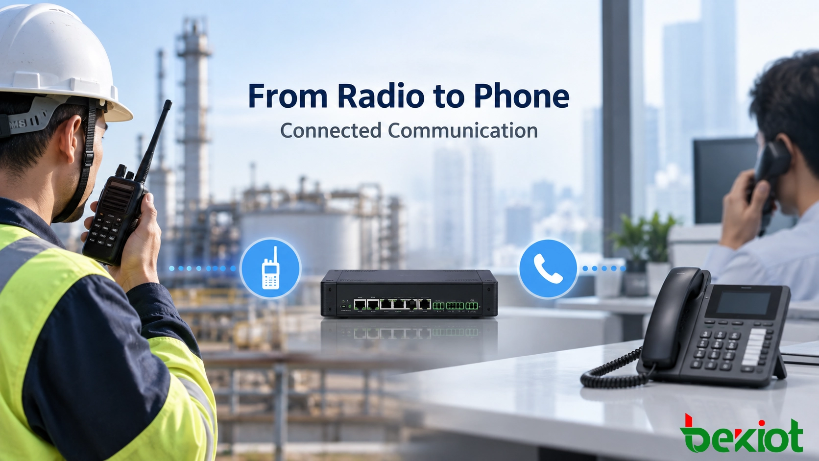 How Does a Two-Way Radio Call a Phone Number?