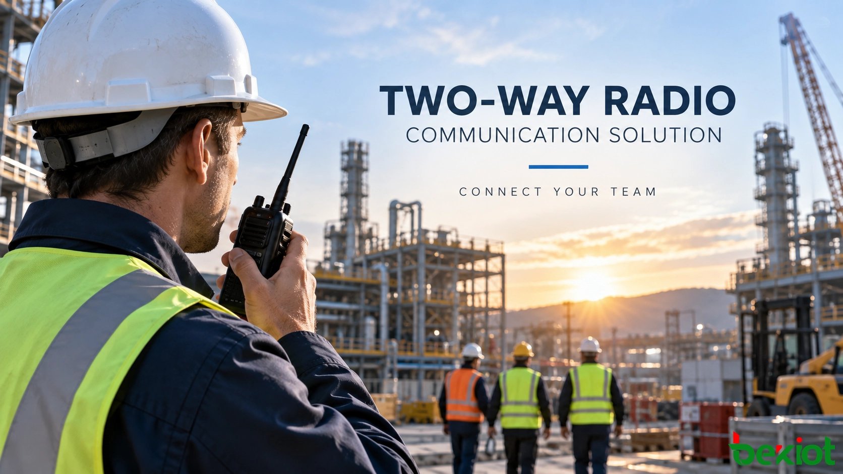 Two-Way Radio Communication Solution for Field Operations
